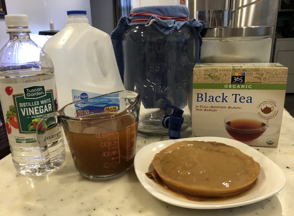 Kombucha ingredients