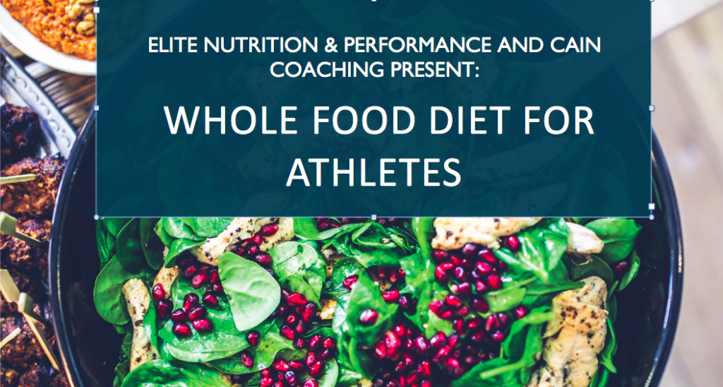 whole food diet workshop
