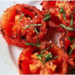 Grilled Garlic Tomatoes