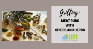 Kristen Ziesmer, Sports Dietitian - Grilling - Meat Rubs with Spices and Herbs