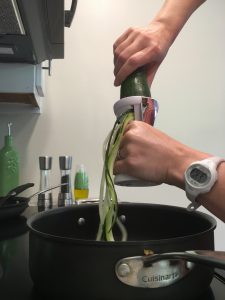 Twisting Zucchini
