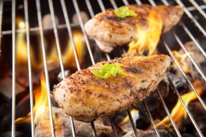 Marinated grilled chicken