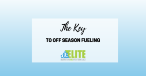 Kristen Ziesmer, Sports Dietitian - The Key to Off Season Fueling