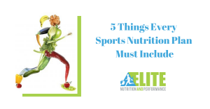 Kristen Ziesmer, Sports Dietitian - 5 Things Every Sports Nutrition Plan Must Include