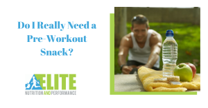 Kristen Ziesmer, Sports Dietitian - Do I Really Need A Pre-Workout Snack