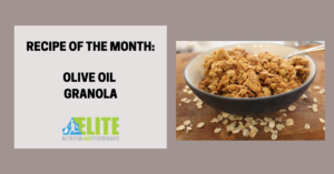 Kristen Ziesmer, Sports Dietitian - Recipe of the Month - Olive Oil Granola
