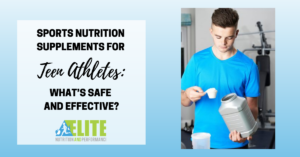 Kristen Ziesmer, Sports Dietitian - Sports Nutrition Supplements for Teenage Athletes - What’s Safe and Effective