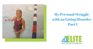 Kristen Ziesmer, Sports Dietitian - My Personal Struggle with an Eating Disorder - Part 1