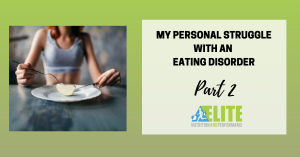 Kristen Ziesmer, Sports Dietitian - My Personal Struggle with an Eating Disorder, Part 2
