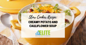 Kristen Ziesmer, Sports Dietitian - Slow Cooker Recipe, Creamy Potato and Cauliflower Soup