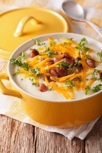 Kristen Ziesmer, Sports Dietitian - Slow Cooker Recipe: Creamy Potato and Cauliflower Soup