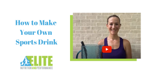 Kristen Ziesmer, Sports Dietitian - How to make your own sports drink