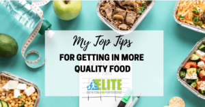 Kristen Ziesmer, Sports Dietitian - My Top Tips for Getting in More Quality Food