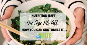 Nutrition Isn't a One Size Fits All, How You Can Customize It - Kristen Ziesmer, Sports Dietitian