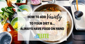 Kristen Ziesmer, Sports Dietitian - How to add variety to your diet and always have food on hand